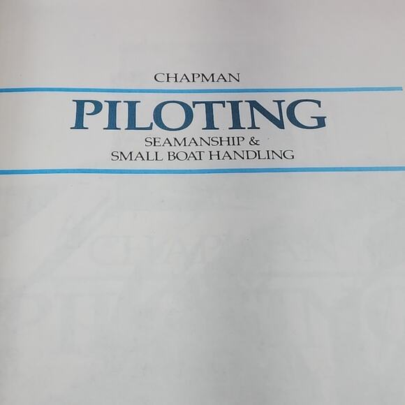 Sailing Chapman Piloting & Seamanship Hardback & Slipcase Presentation Book Vint - Picture 4 of 16